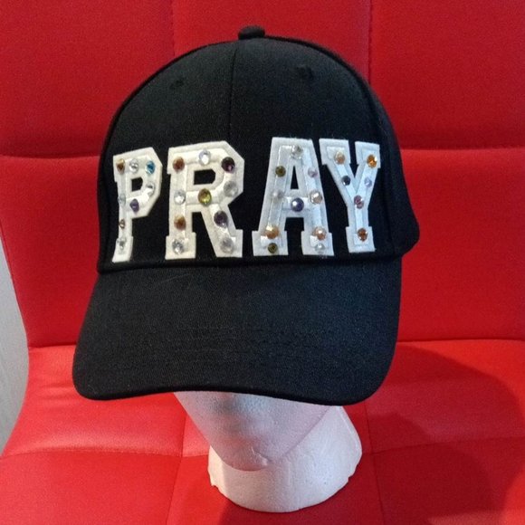 Dani'z Hatz.  Pure cotton, and washed cotton Black baseball hat with buckle - Picture 1 of 3